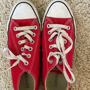 Red converse